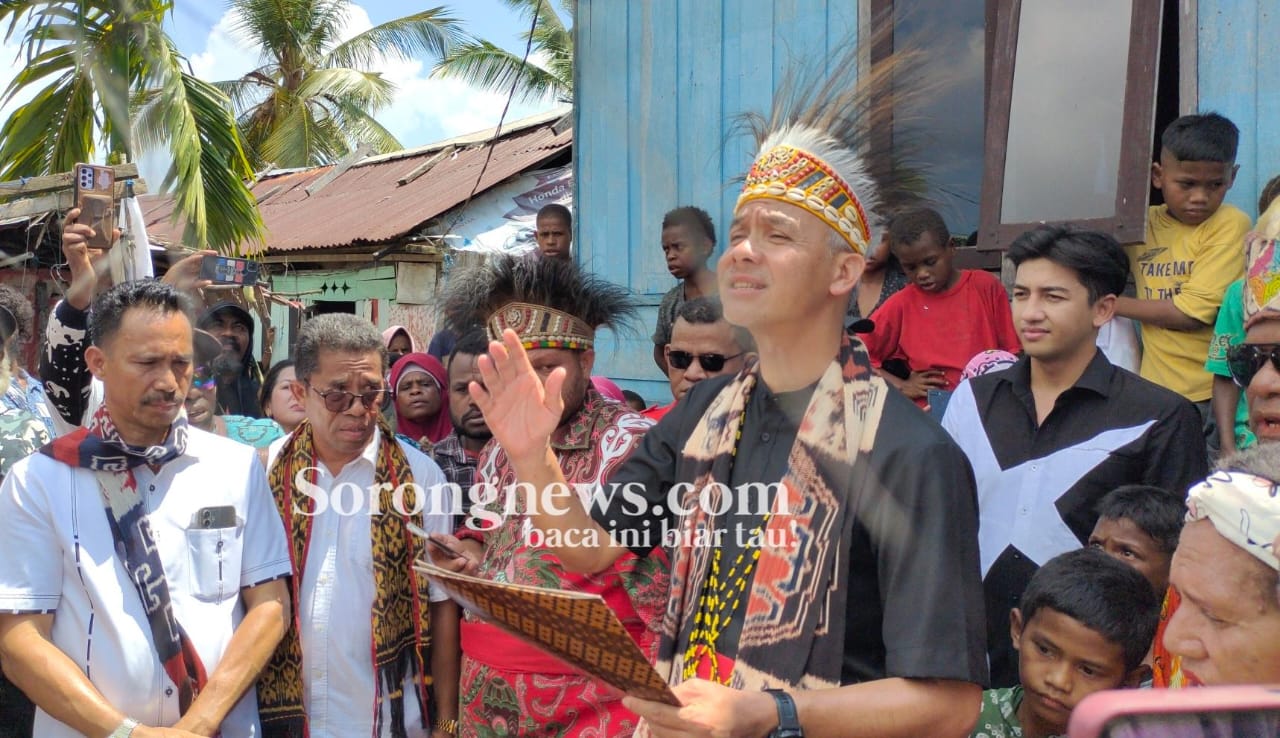 Tiba Di Sorong Ganjar Langsung Kunjungi Masyarakat Kokoda Sorong News