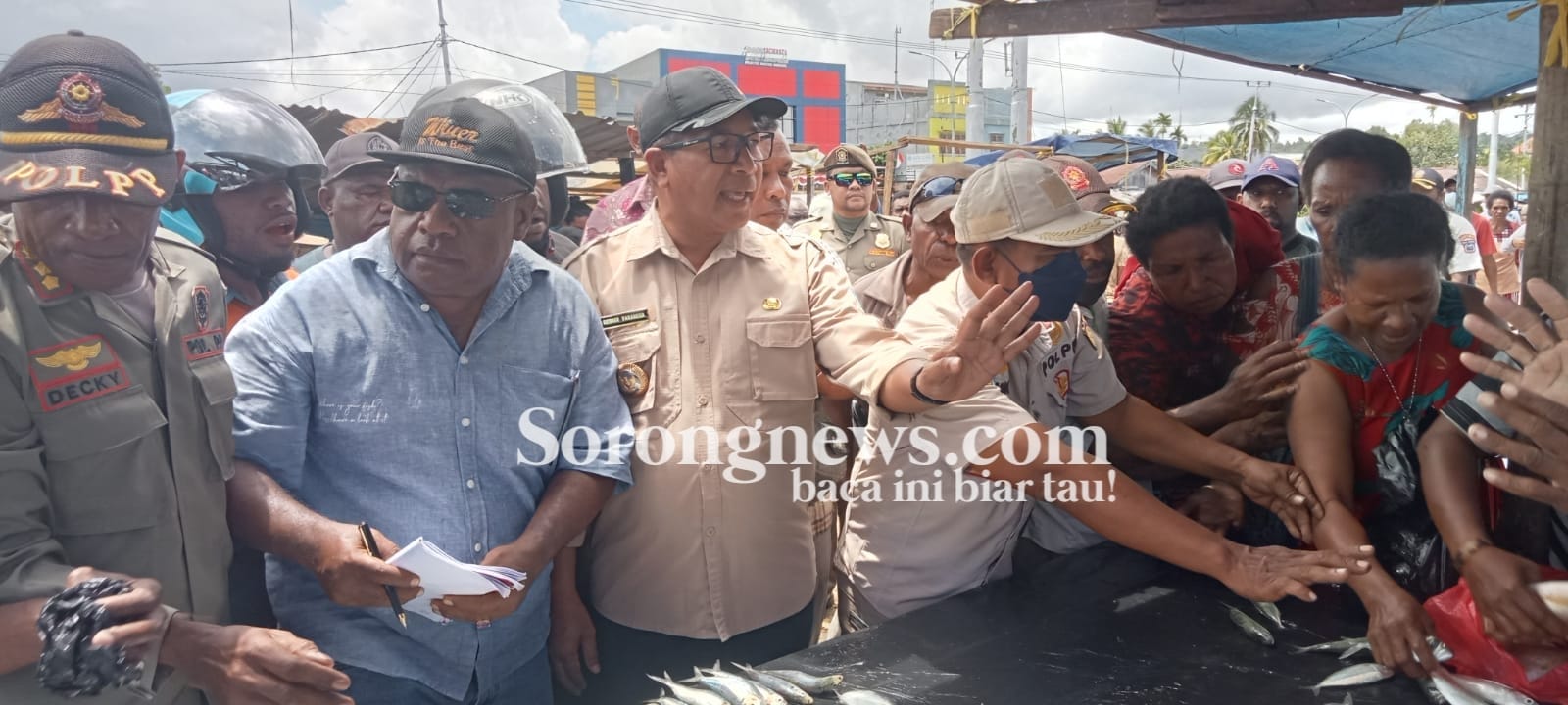 Tegas Pj Wali Kota Akan Bongkar Paksa Pasar Boswesen Kalau Senin